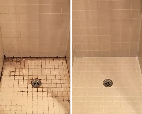 Shower Restored by Our Tile and Grout Cleaners in Flemington, NJ