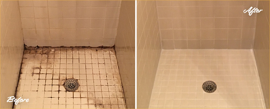 Shower Restored by Our Professional Tile and Grout Cleaners in Flemington, NJ