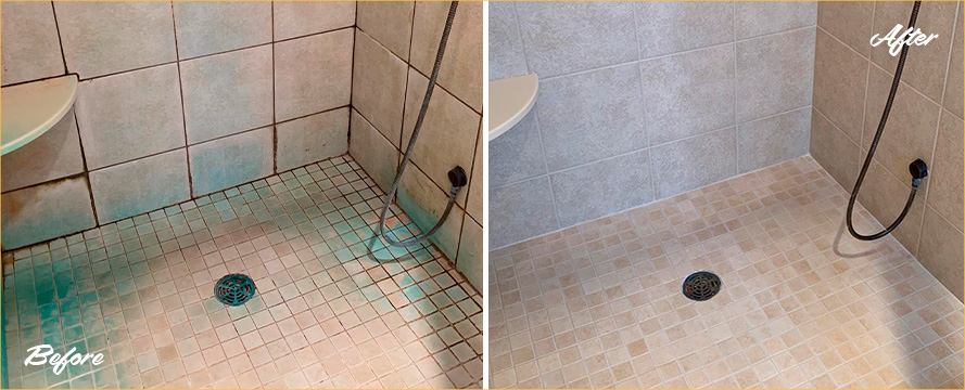 Shower Restored by Our Tile and Grout Cleaners in Flemington, NJ