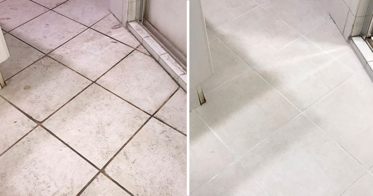 Somerville Tile Cleaning Bringing Back the Beauty to a Dingy Bathroom