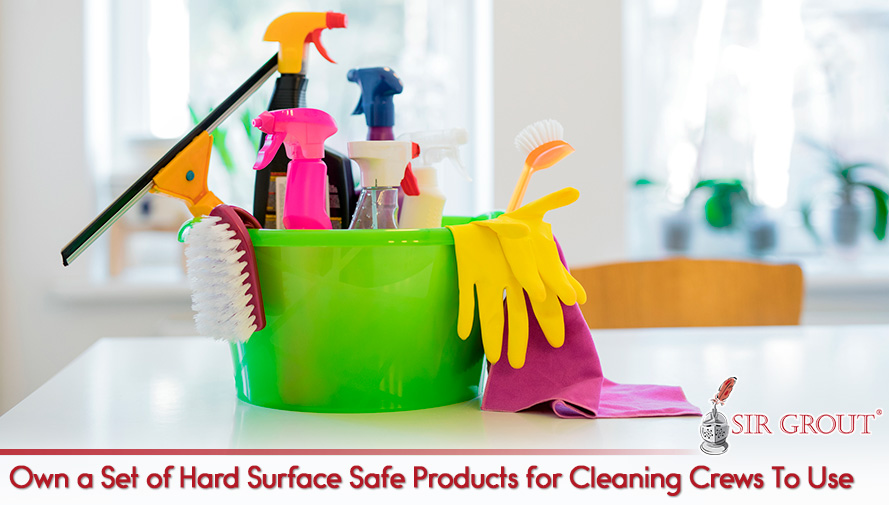 Have Your Own Cleaning Products and Tools Available for your Maid Services Keep Your Own Set of Safe Products for the Use of Your Cleaning Company